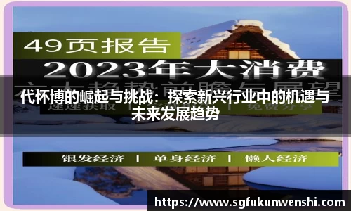 代怀博的崛起与挑战：探索新兴行业中的机遇与未来发展趋势